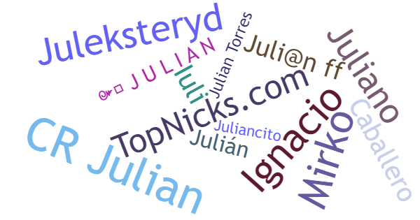 Nicknames for Julian