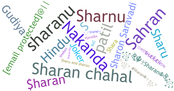 Nicknames for Sharan