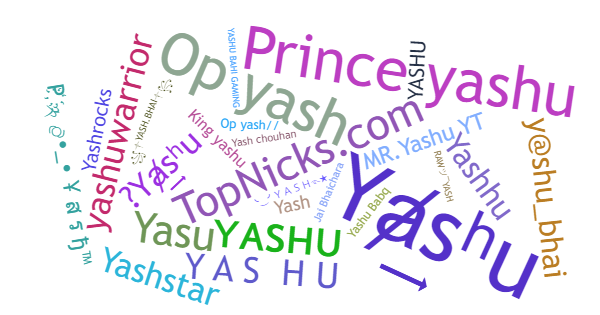 Nicknames for Yashu