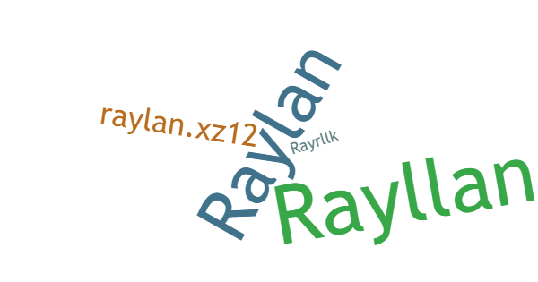 Nicknames for Raylan