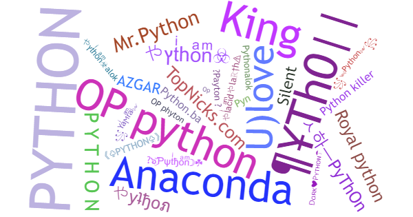 Nicknames for Python