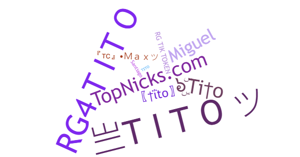 Nicknames for Tito