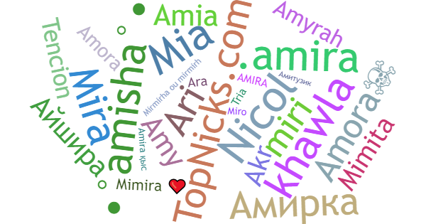 Nicknames for Amira