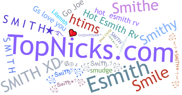 Nicknames for Smith