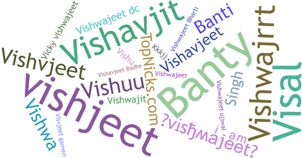 Nicknames for Vishwajeet