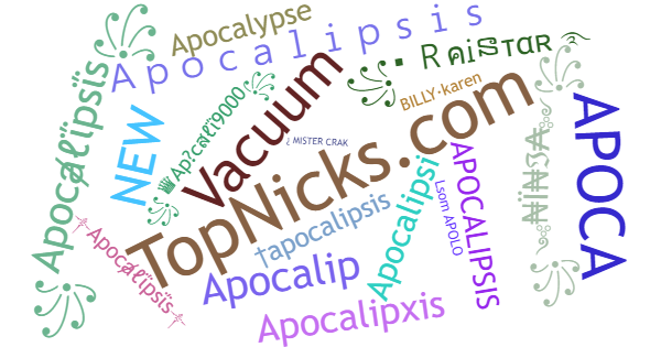 Nicknames for Apocalipsis