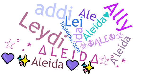 Nicknames for Aleida