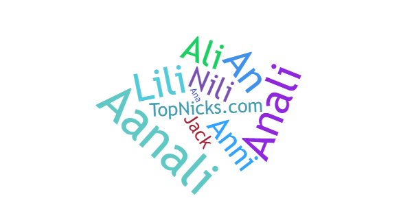 Nicknames for Anali