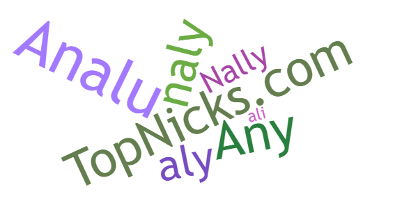 Nicknames for Analy