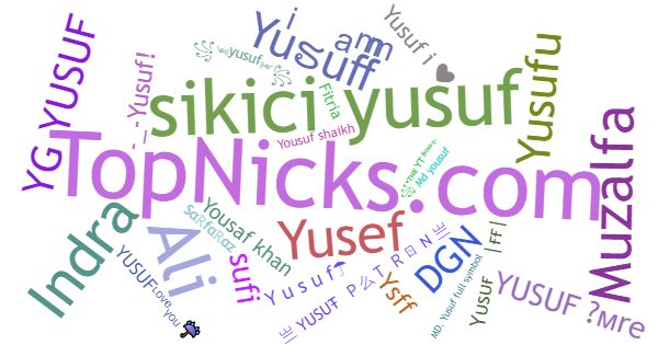 Nicknames for Yusuf