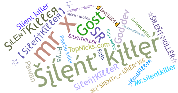 Nicknames for SilentKiller