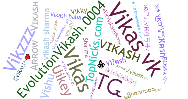 Nicknames for Vikash