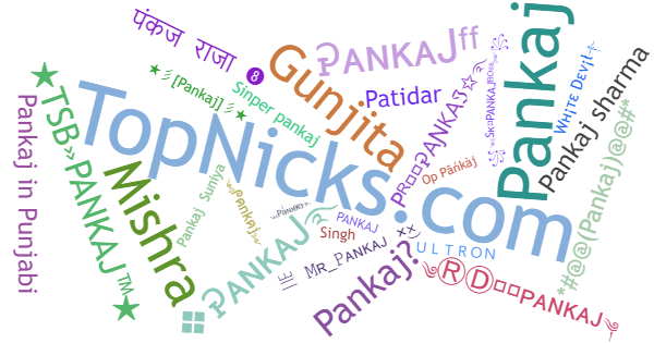 Nicknames for Pankaj