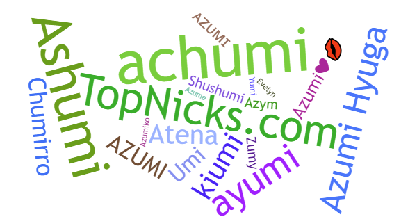 Nicknames for Azumi