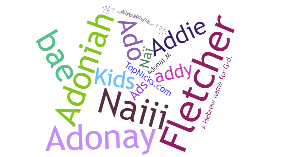 Nicknames for Adonai