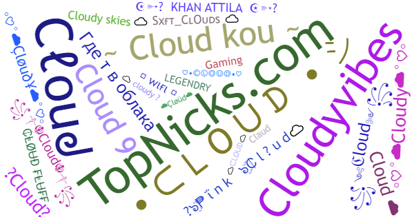 Nicknames for Cloud