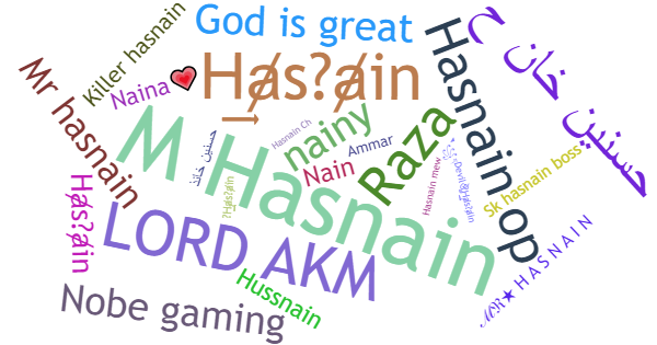 Nicknames for Hasnain