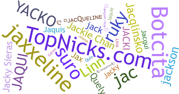 Nicknames for Jacqueline