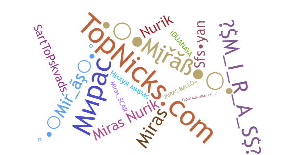 Nicknames for Miras