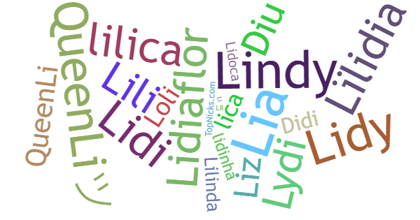 Nicknames for Lidia