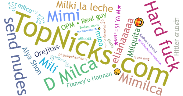 Nicknames for Milca