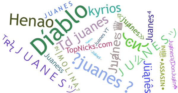 Nicknames for Juanes