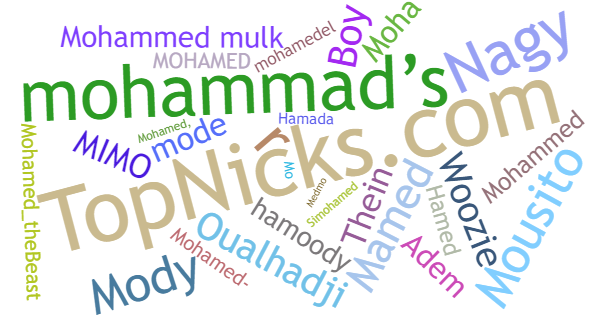 Nicknames for Mohamed