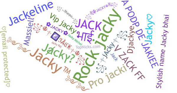 Nicknames for Jacky