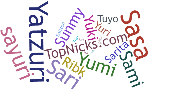 Nicknames for Sayuri