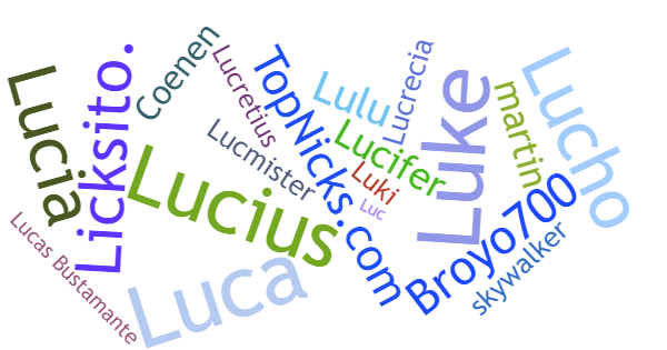 Nicknames for Luc