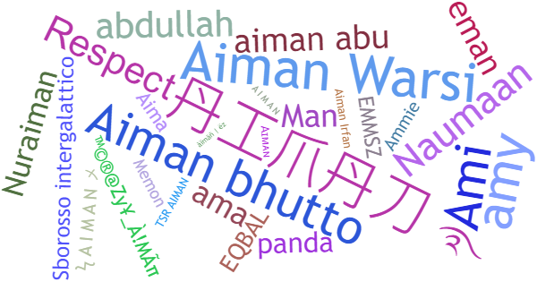 Nicknames for Aiman