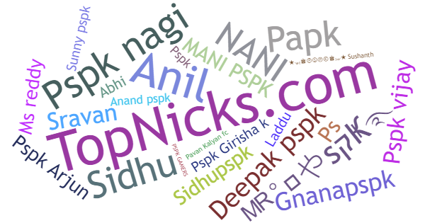 Nicknames for Pspk