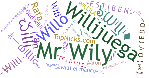 Nicknames for Willi