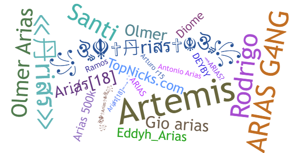 Nicknames for Arias