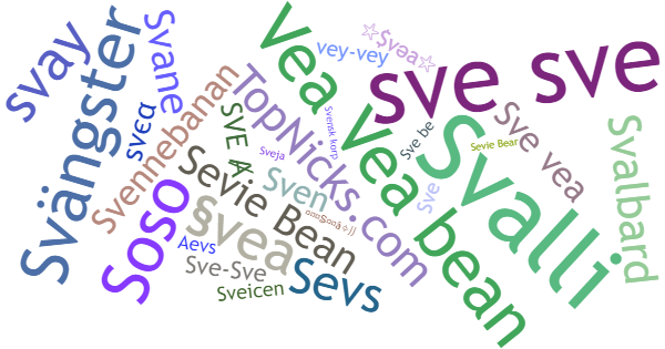 Nicknames for Svea