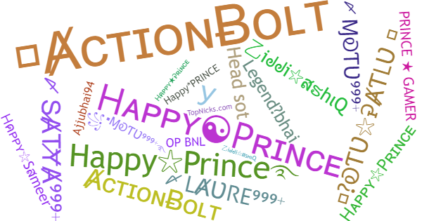 Nicknames for Happyprince