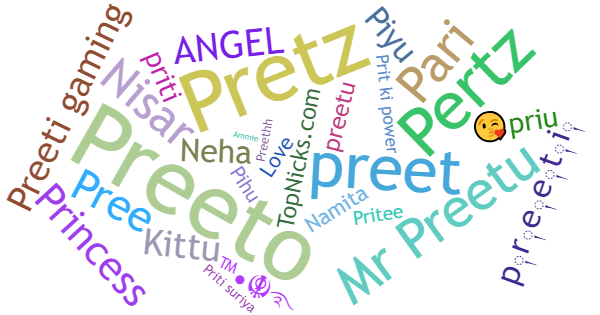 Nicknames for Preeti