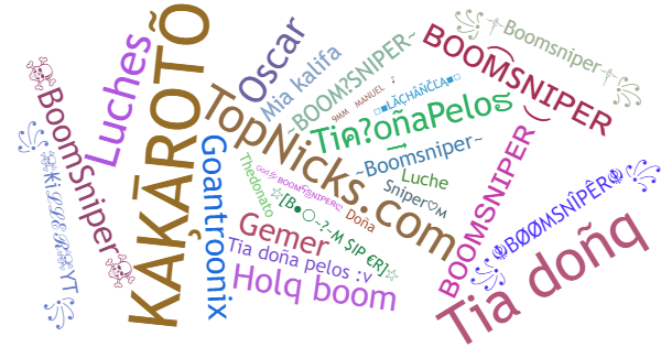 Nicknames for BoomSniper