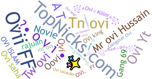 Nicknames for OVi