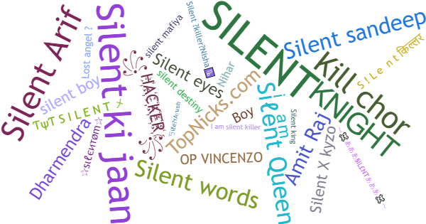 Nicknames for Silent