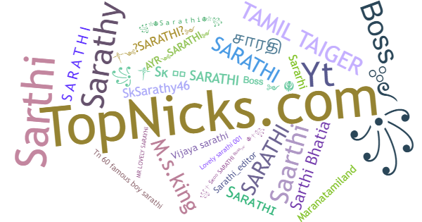 Nicknames for Sarathi