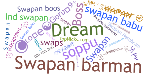 Nicknames for Swapan