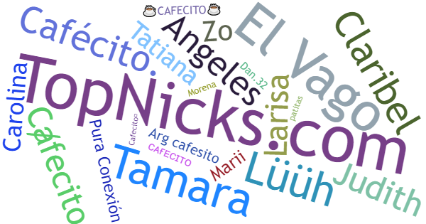 Nicknames for Cafecito