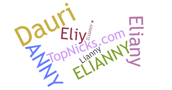 Nicknames for Elianny