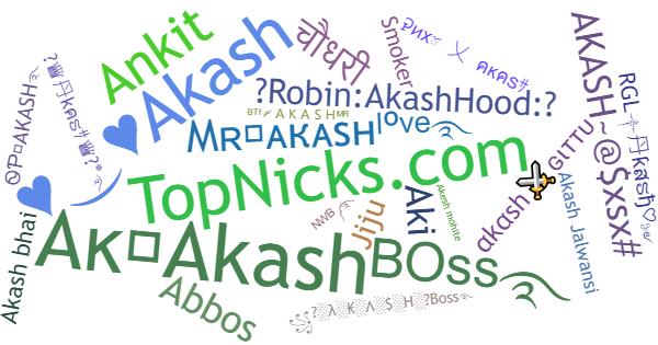 Nicknames for Akash