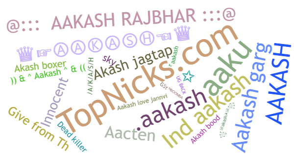 Nicknames for Aakash