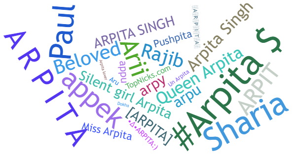 Nicknames for Arpita