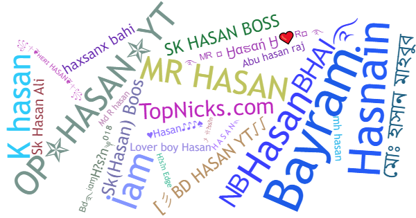 Nicknames for Hasan