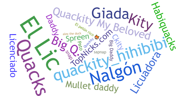 Nicknames for Quackity