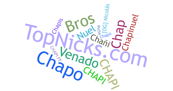 Nicknames for Chapi